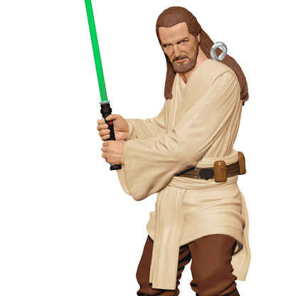 Star Wars™: The Phantom Menace™ 25th Anniversary, Qui-Gon Jinn™ — Hallmark Keepsake Christmas Ornament
