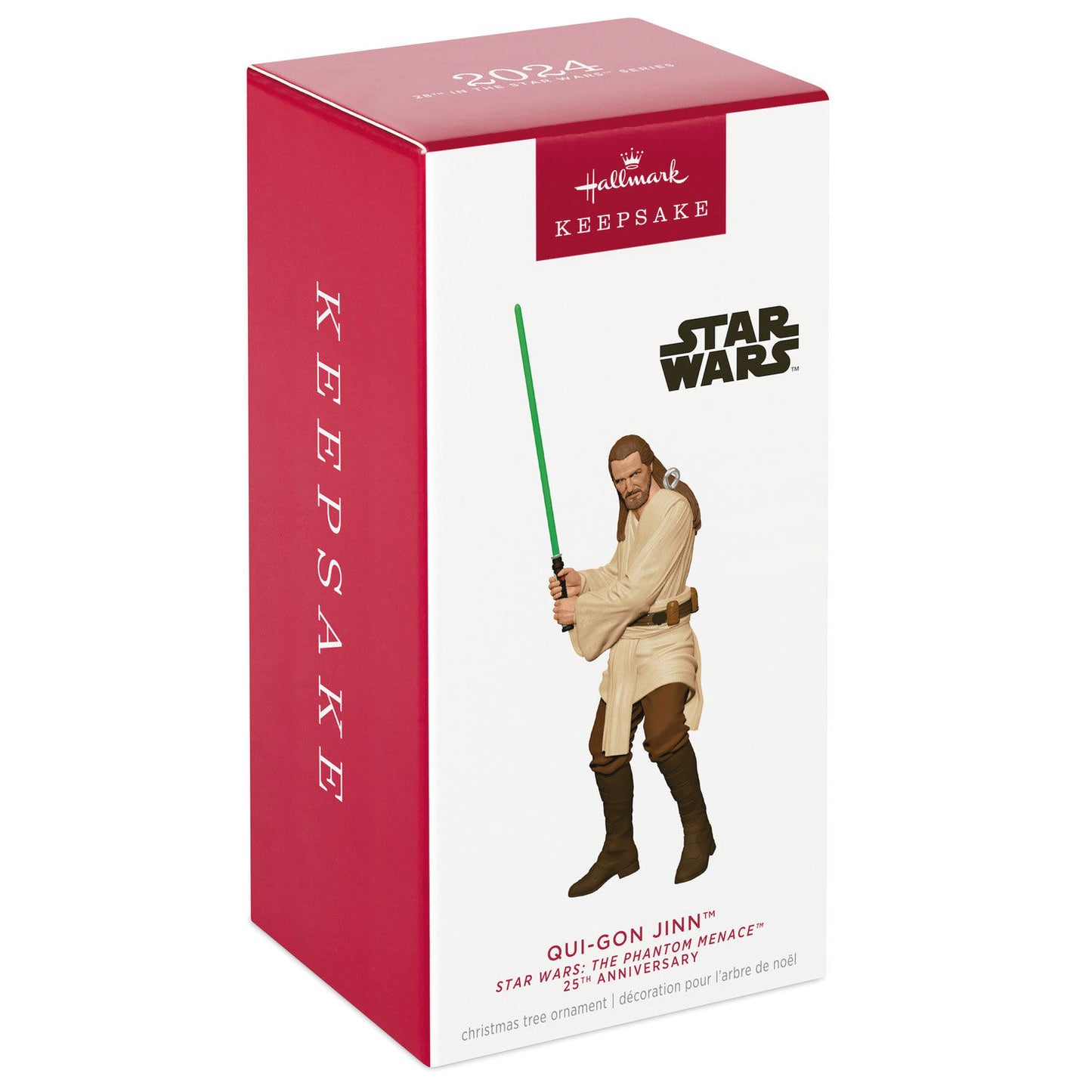Star Wars™: The Phantom Menace™ 25th Anniversary, Qui-Gon Jinn™ — Hallmark Keepsake Christmas Ornament