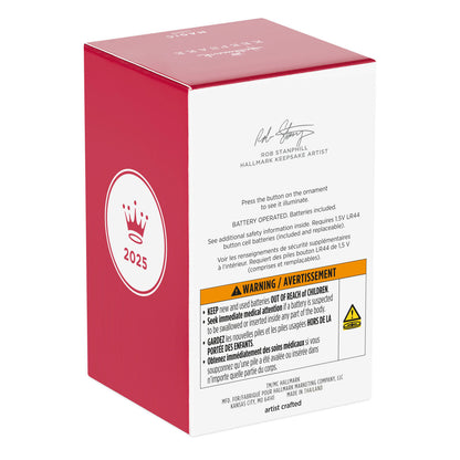 Disney Tinker Bell Trimming the Tree With Tink & Light — 2025 Hallmark Keepsake Christmas Ornament