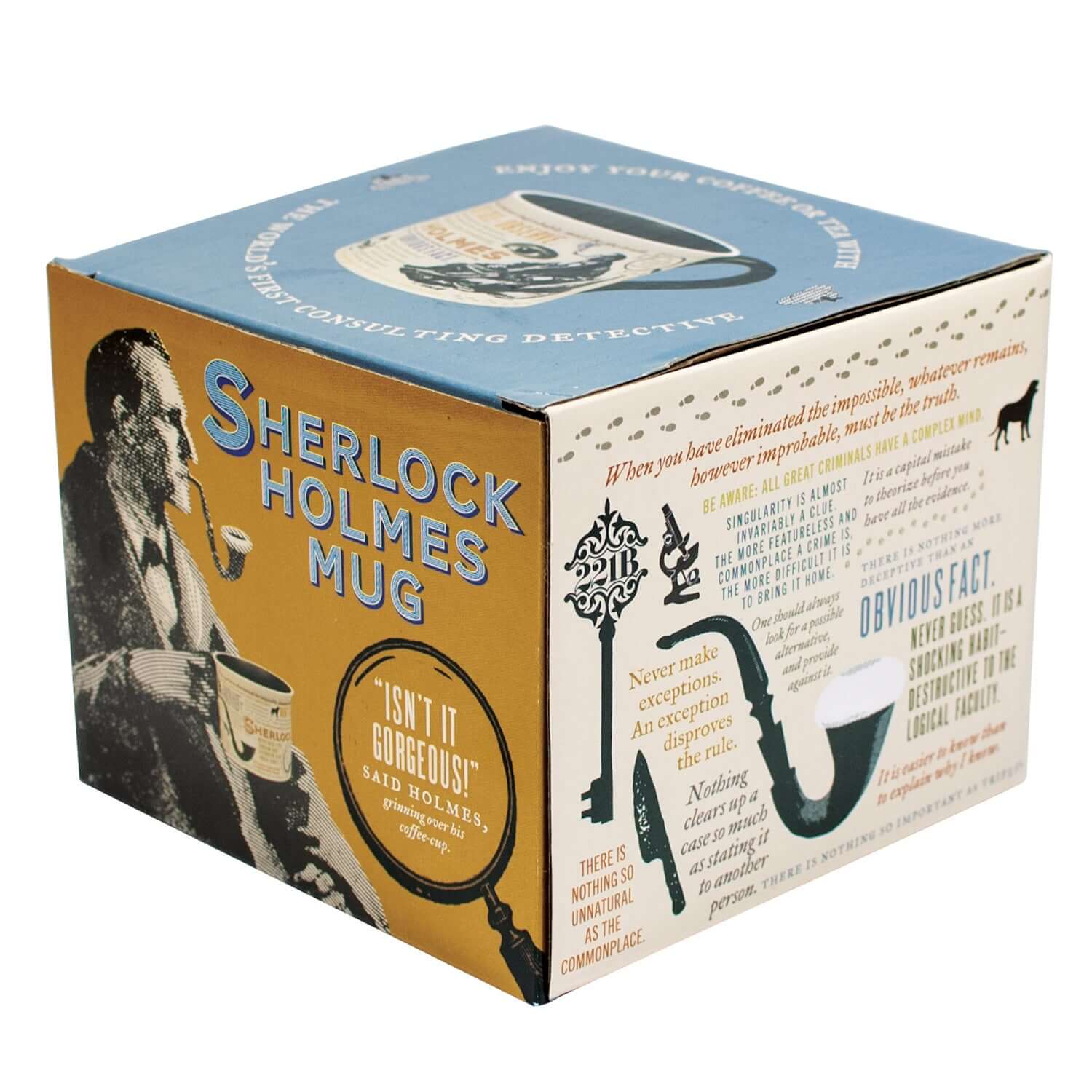 The Unemployed Philosophers Guild Sherlock Holmes Mug - Thumbnail 2