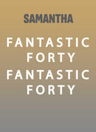 Birthday Forty Fantastic Contemporary