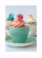 Traditional Tea Coffee Cups Cream