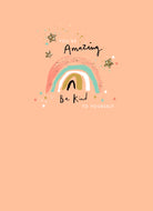 Contemporary Birthday Illustrated Rainbow Be Kind To Yourself