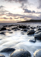 Contemporary Scenic Photograph Water Stones