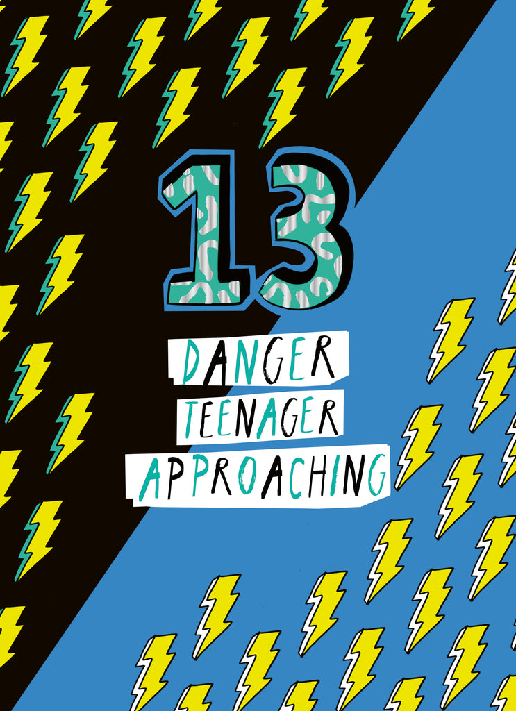 Lightning Bolt 13th Birthday