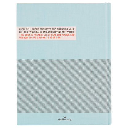 Advice for My Son Gift Book