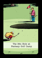 Funny Birthday Cartoon Fantasy Golf