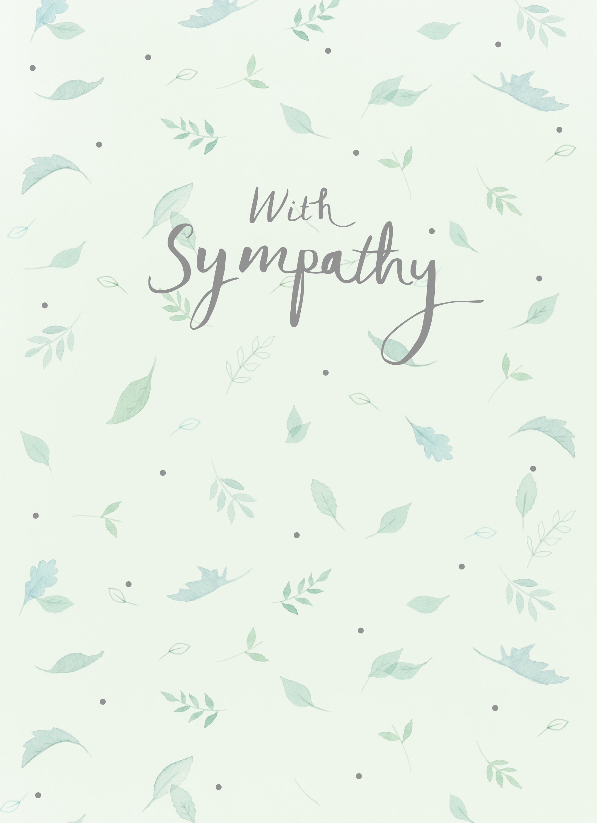 Classic Sympathy Leaf Pattern Green