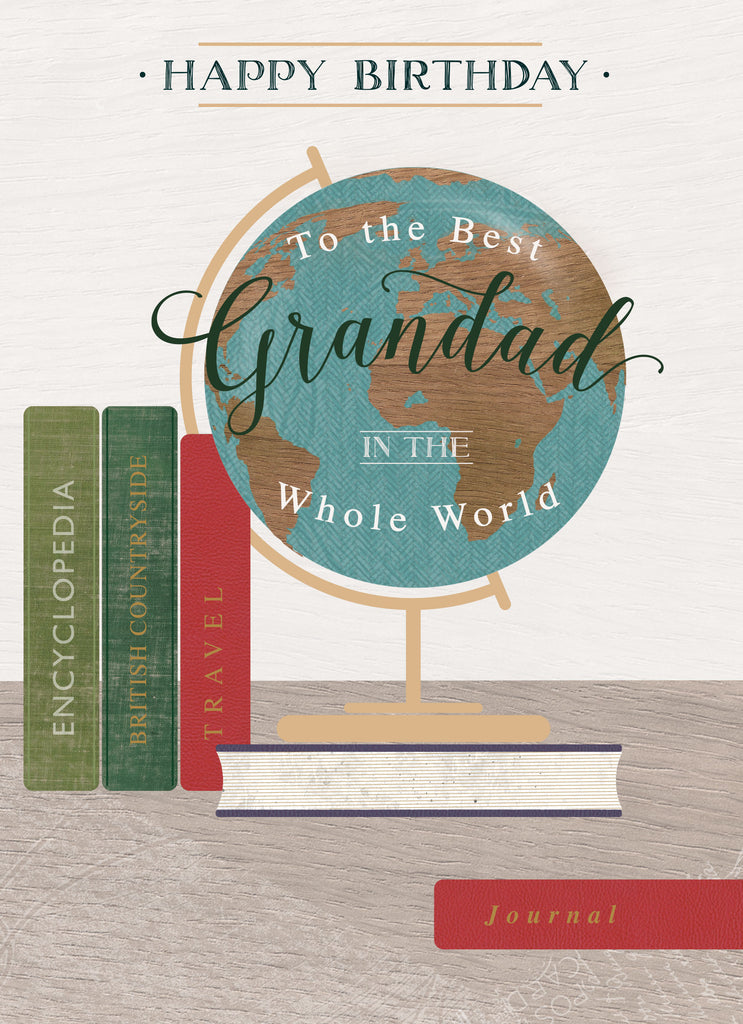 Grandad World Globe Birthday