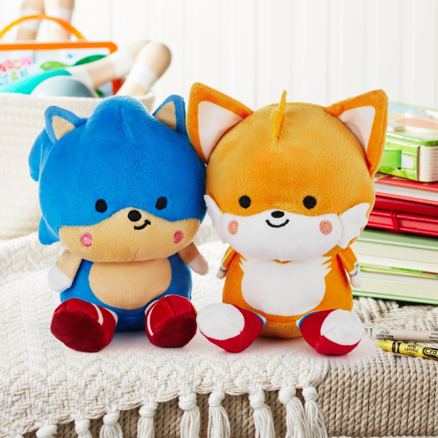 Better Together SEGA Sonic the Hedgehog™ and Tails Magnetic Plush Pair, 5.25"
