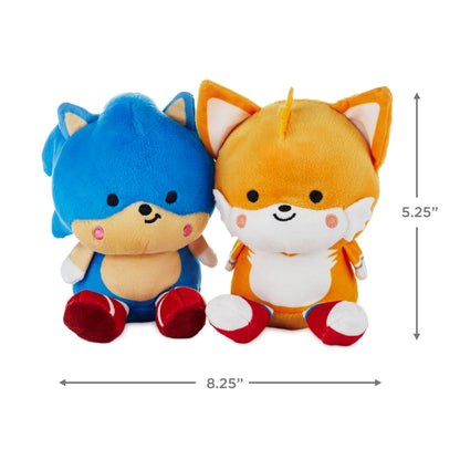 Better Together SEGA Sonic the Hedgehog™ and Tails Magnetic Plush Pair, 5.25"