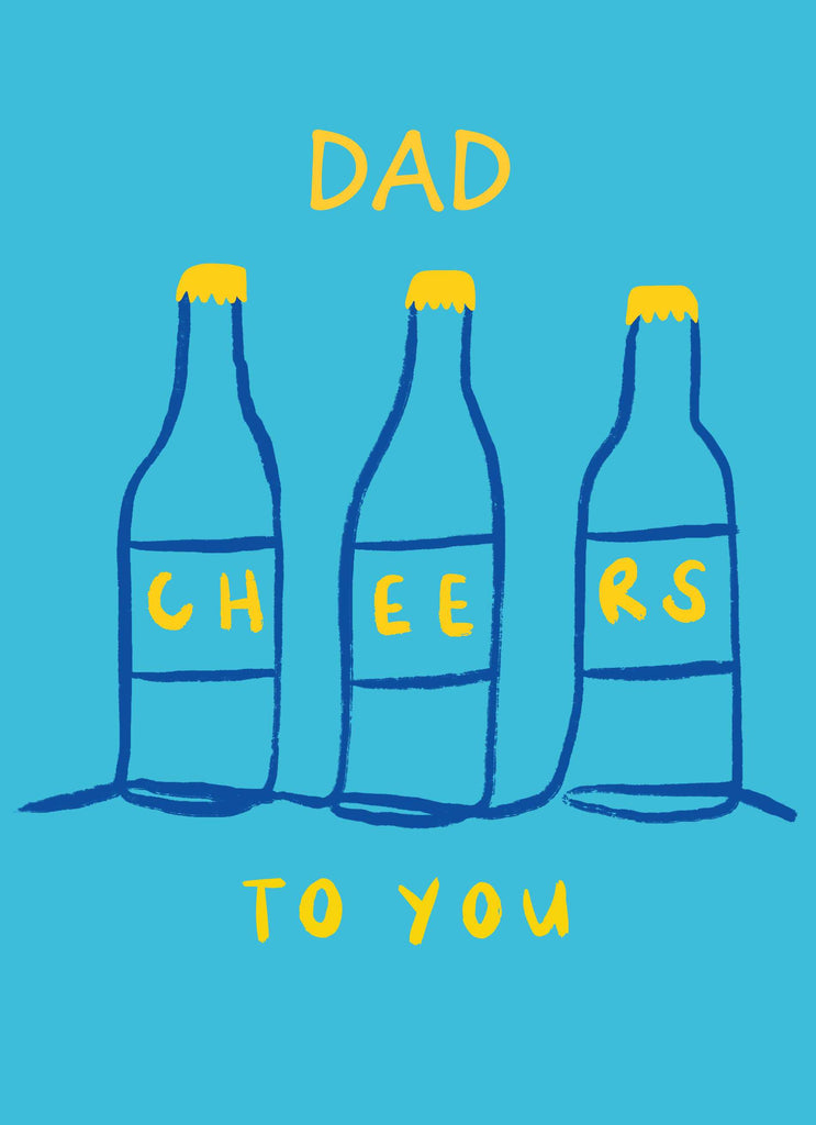 Dad To You 3 Beer Bottles