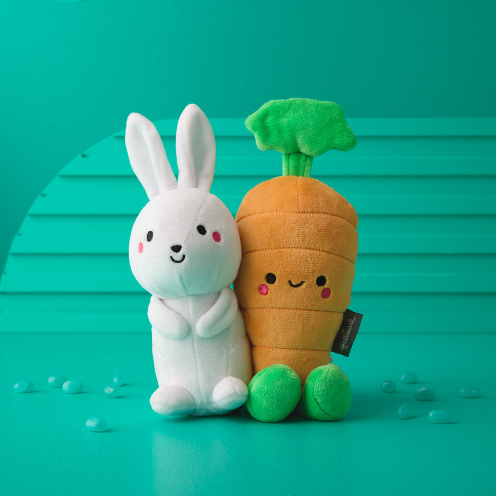 Bunny and Carrot Magnetic Plush – Better Together