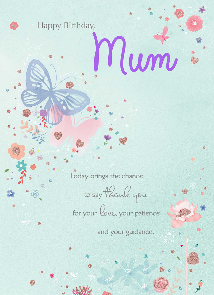 Mum Traditional Verse Floral