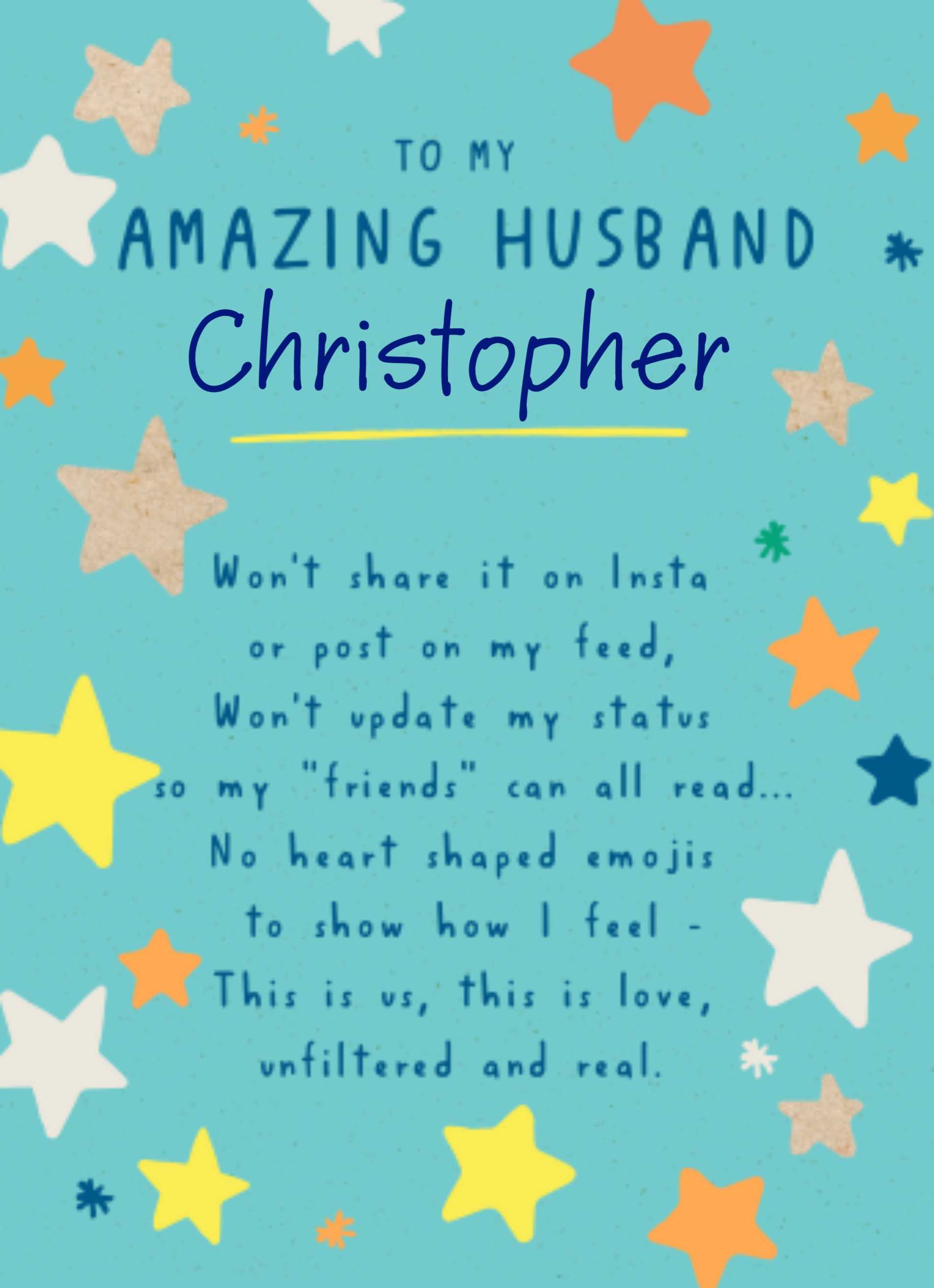 Husband Amazing Verse Stars