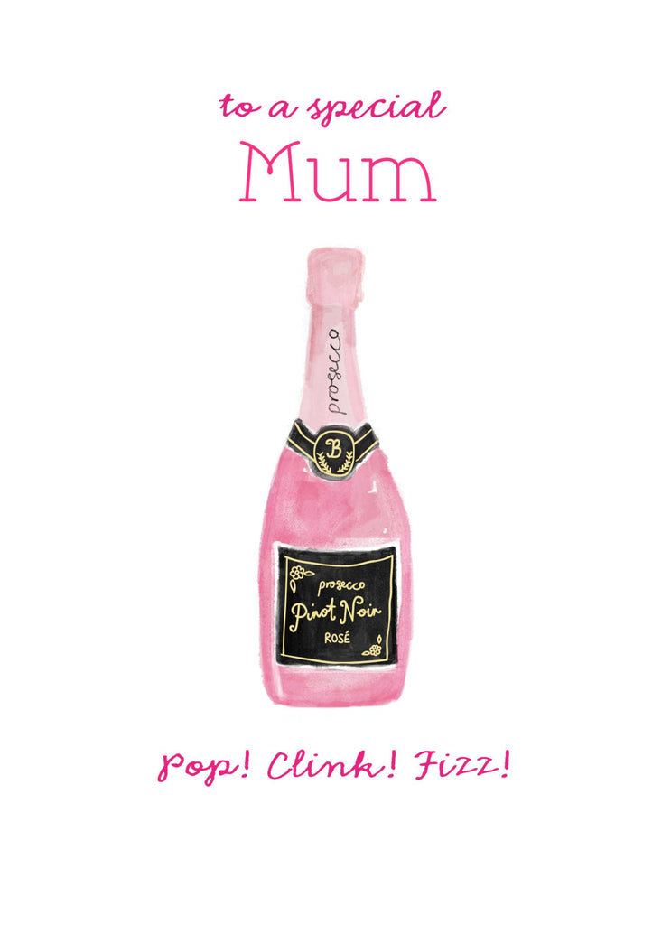 Classic Mum Bottle Pink Fizz