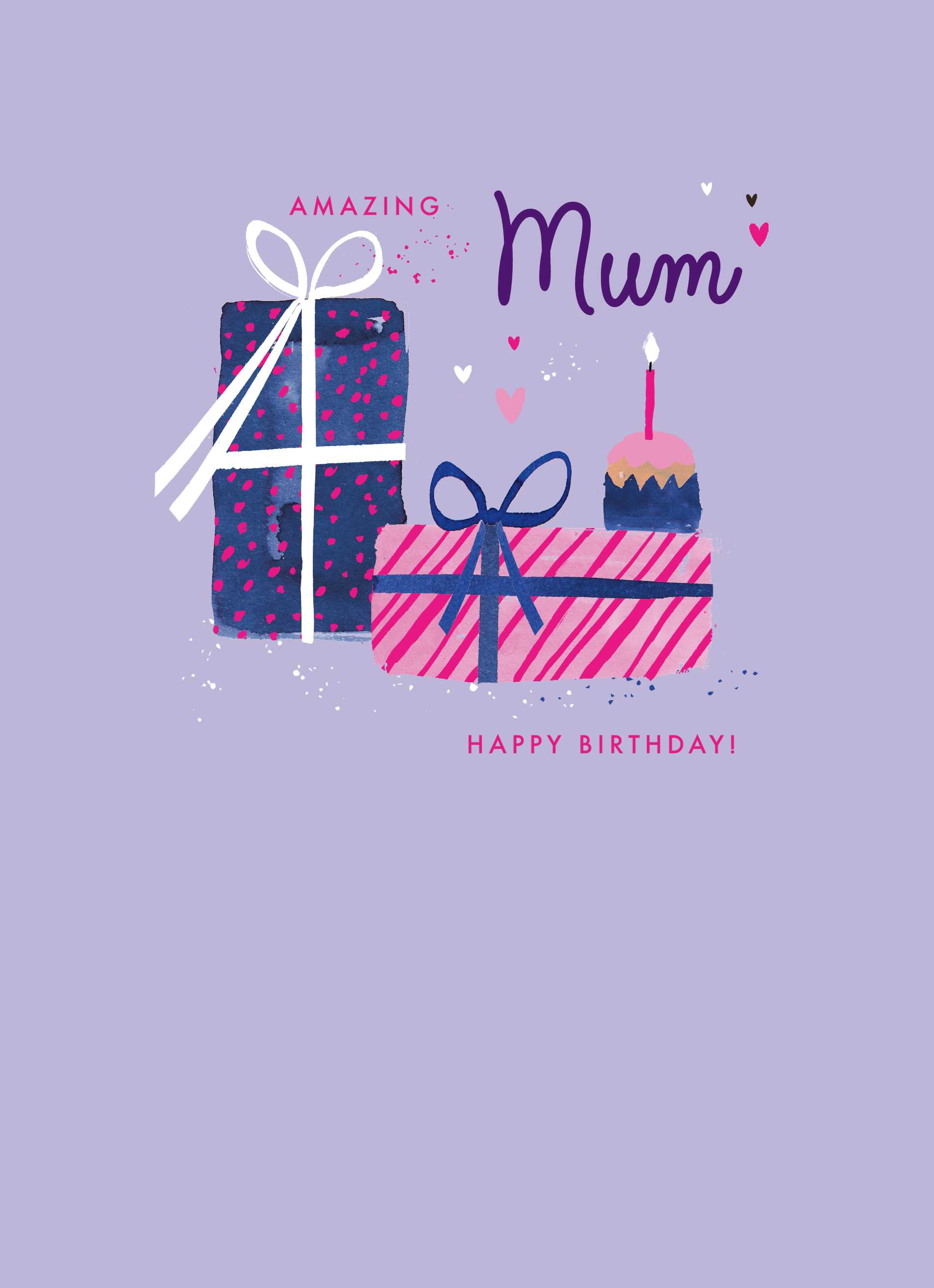 Contemporary Mum Birthday Gifts Cupcake