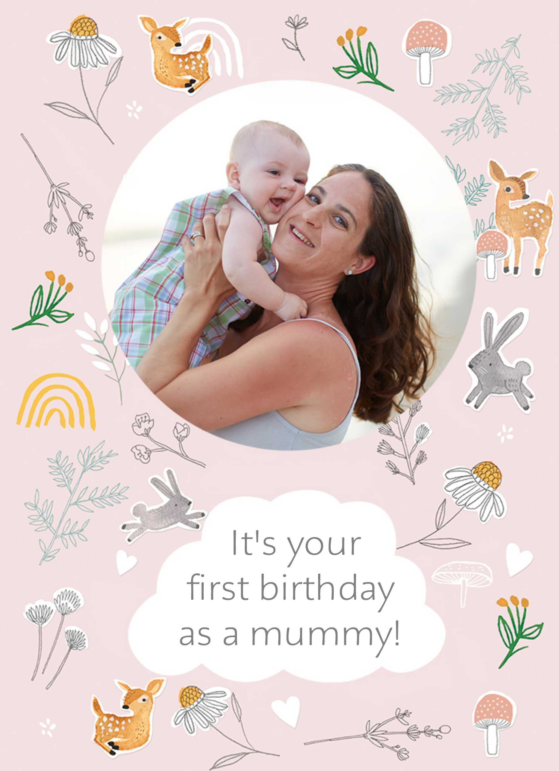 First birthday hot sale as a mum