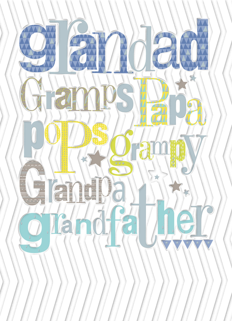 Grandad Gramps Papa Names Birthday