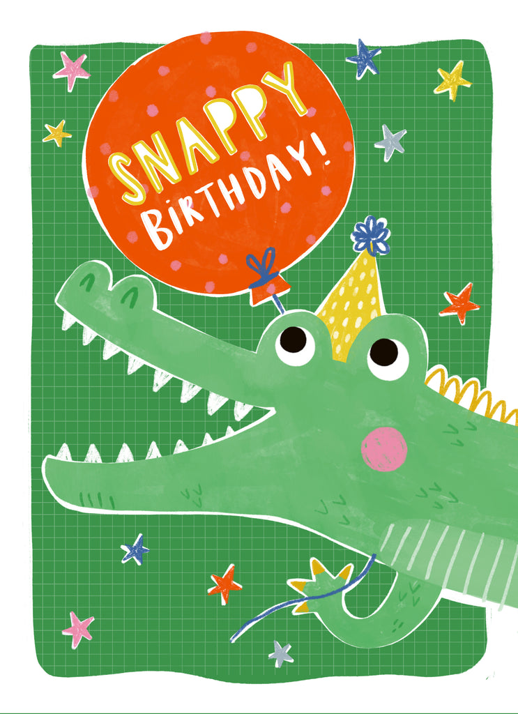 Snappy Birthday Crocodile Kids