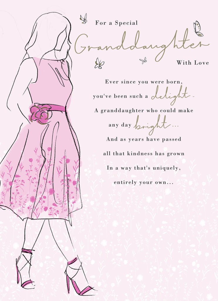 Traditional Granddaughter Birthday Verse