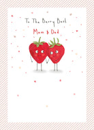 Anniversary Cute Red Strawberries