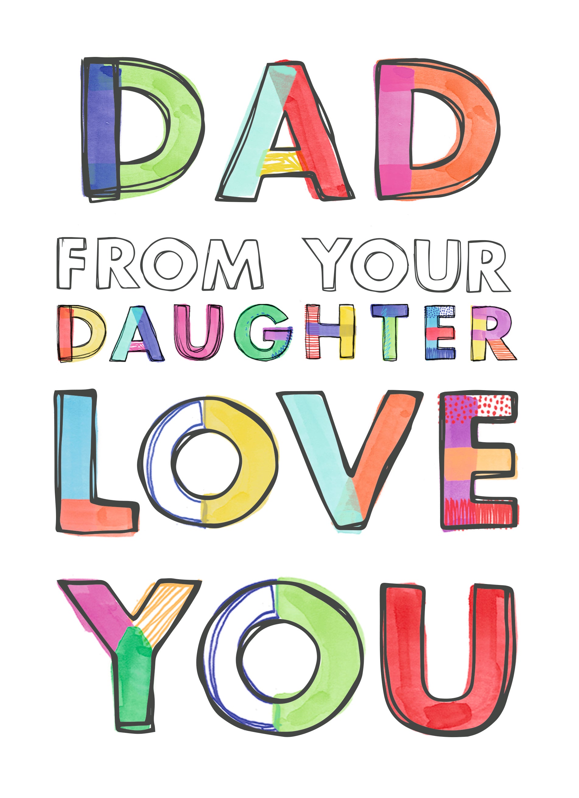 Dad Love From Daughter