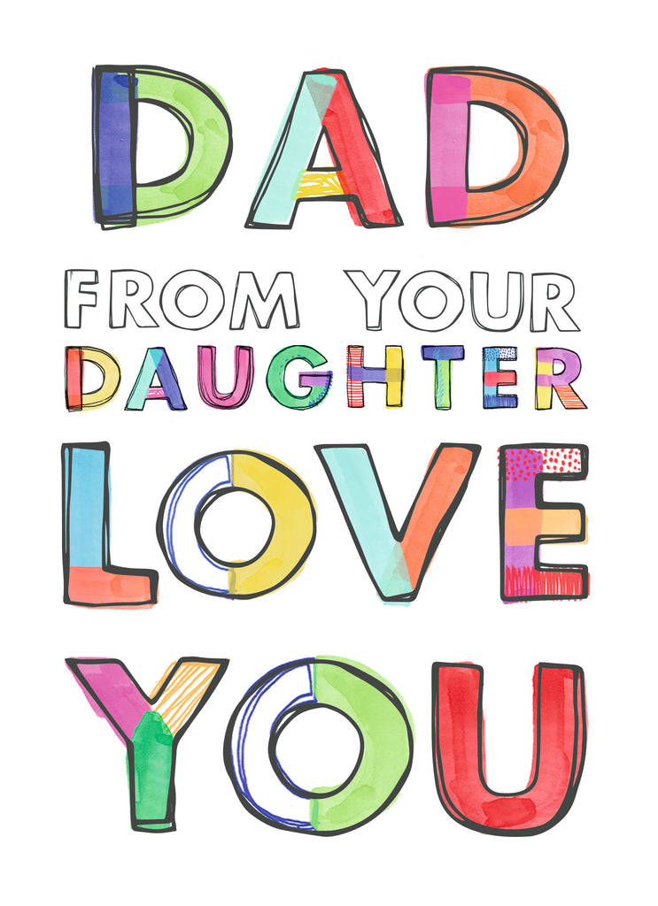 Dad Love From Daughter