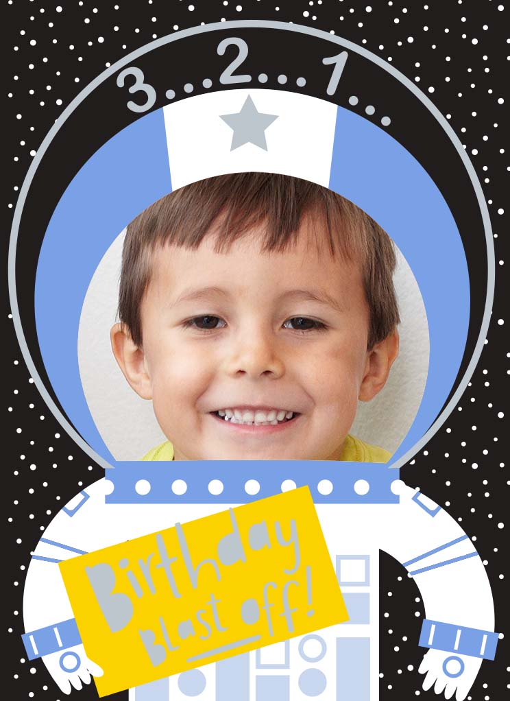 Kids Birthday Spaceman