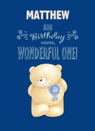 Birthday Cute Editable Forever Friends Blue