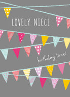 Classic Niece Birthday Colourful Bunting