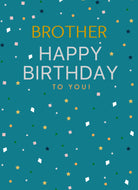 Brother Happy Birthday Classic Pattern