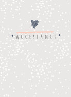 Contemporary Wedding Acceptance Text And Heart