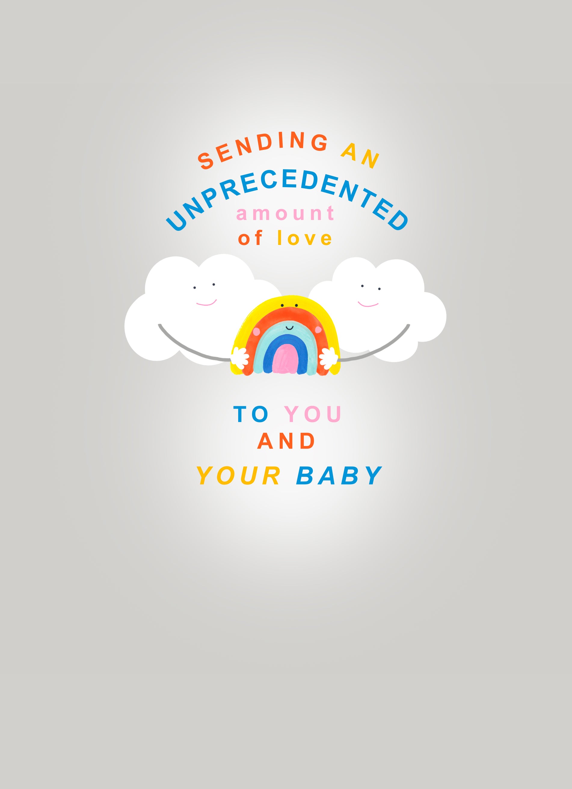 Baby Newborn Rainbow Clouds