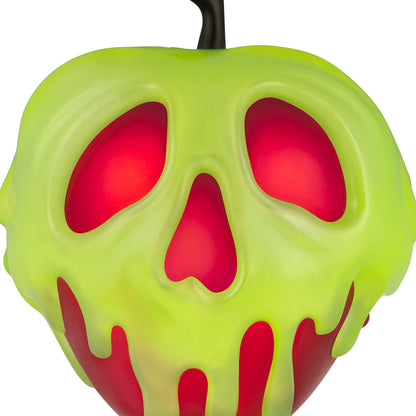 Disney Snow White and the Seven Dwarfs Just One Bite With Light — 2026 Hallmark Keepsake Christmas Ornament, poison apple design, close-up view