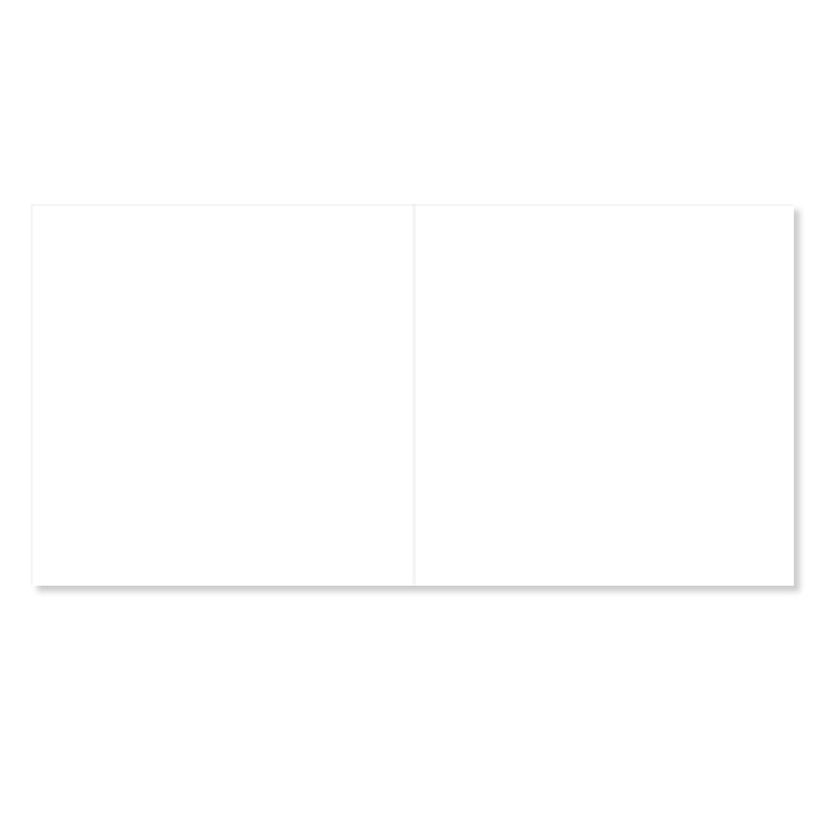 Hallmark Disney Stitch Greeting Card, blank interior, opened flat, ideal for personal messages.