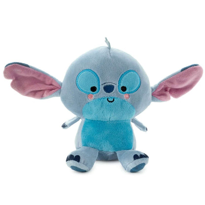 Better Together Disney Lilo & Stitch Magnetic Plush, 5.25", featuring a cute blue alien Stitch with embroidered details and large ears in a front view.