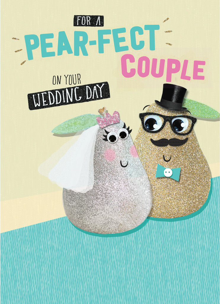 Funny Wedding Congrats Photographic Pears