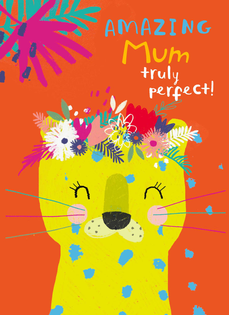 Mum Cute Cat Illustration