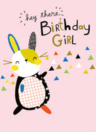 Cute Rabbit Birthday Girl