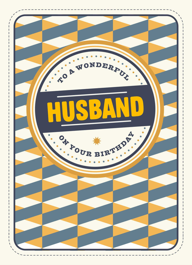 Husband Classic Pattern Editable