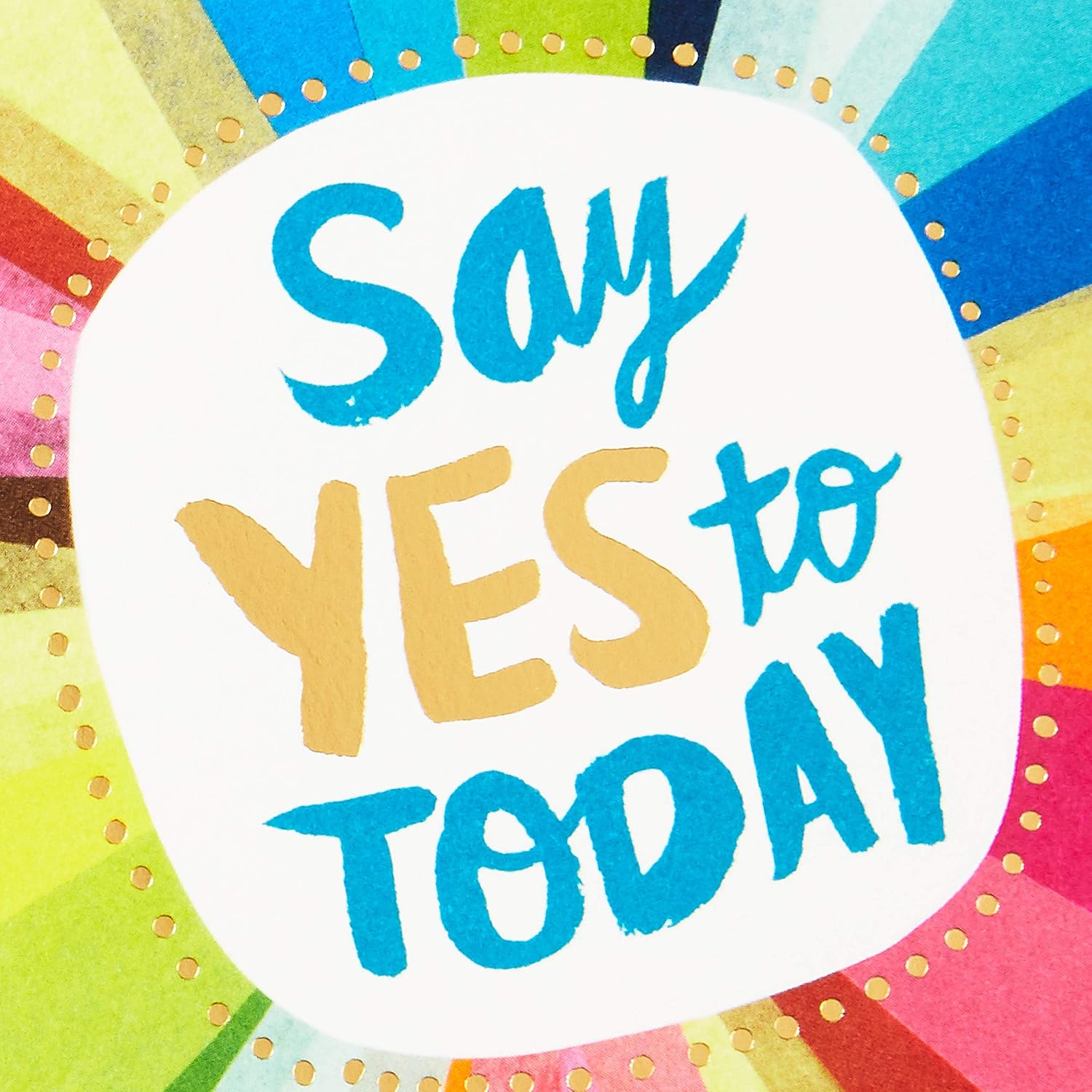 Hallmark Thinking of You, Encouragement, Get Well, Sympathy Cards Assortment (24 Assorted Cards and Envelopes) featuring a vibrant design with motivational text.
