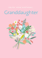 Classic Granddaughter Birthday Editable Bouquet