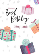 Editable Best Birthday Illustrated Gifts