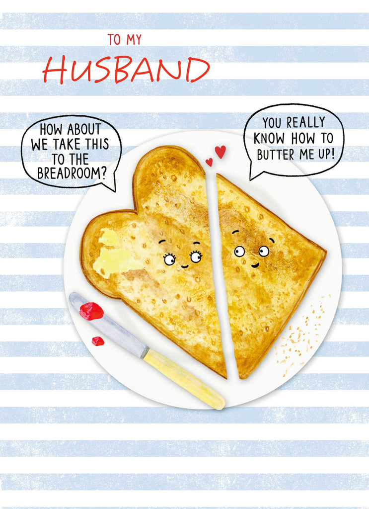 Husband Funny Toast Editable