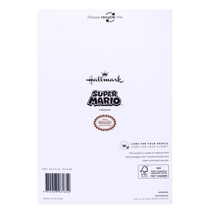 Hallmark Super Mario Father's Day Card - Champion of Dads!