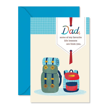 Hallmark Father's Day Card - Life Lessons