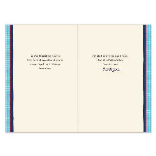 Hallmark Father's Day Card - Life Lessons