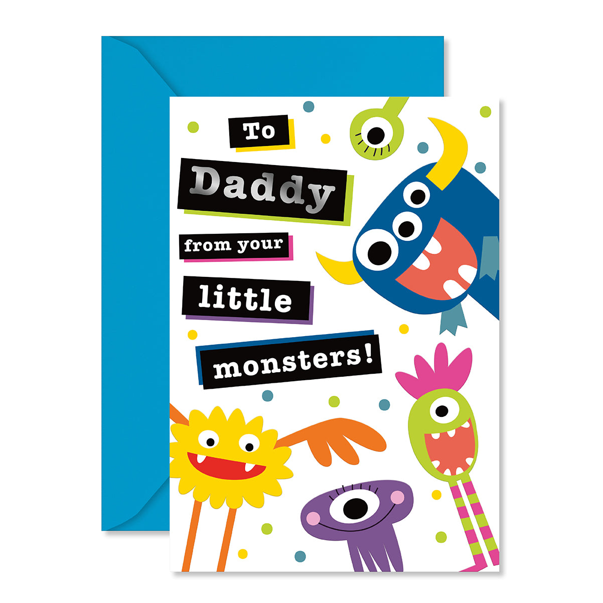 Hallmark Father's Day Card - Little Monsters