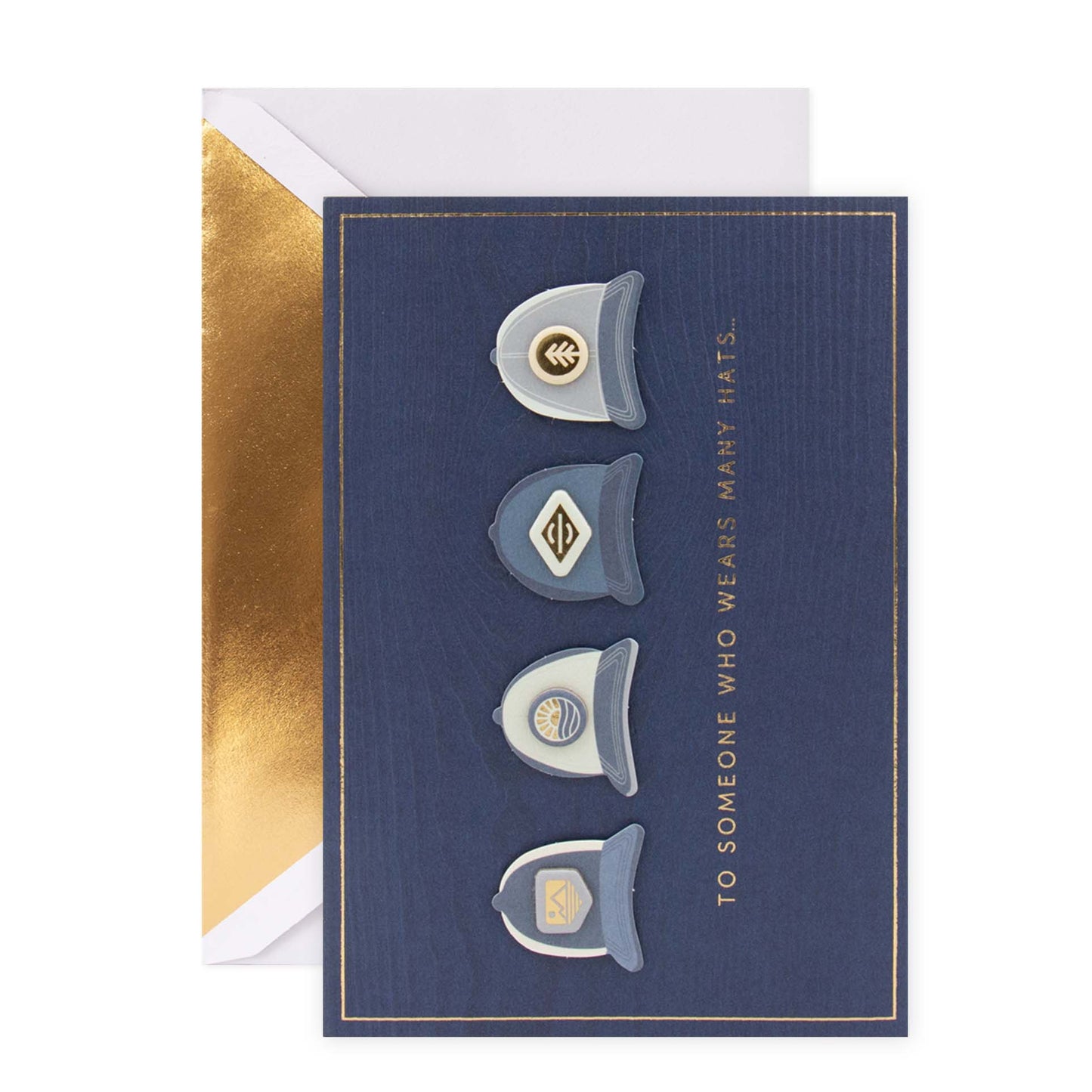 Hallmark Signature Father's Day Card - Many Hats